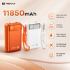 [CÓ 3C / CCC] Pin Dự Phòng siêu nhanh 65W Remax T132 11850mAh Kèm cáp TypeC to TypeC 60W, USB 22.5W