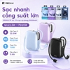 [CÓ 3C / CCC] Pin Dự Phòng Remax FP-38 / MH136 10000mAh siêu nhỏ Cổng TypeC 20W, Cáp TypeC 22.5W, L-ning 12W