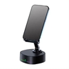Loa bluetooth kiêm giá đỡ điện thoại và sạc không dây Kisonli M-5 công suất 8W (Màu Random)