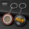 Móc khóa inox Avengers siêu nhân Batman - có thể xoay 360 độ (Nhiều màu)