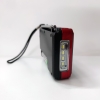 [KHÔNG THẺ HOẶC CÓ THẺ] Loa đài FM bluetooth BKK KK50BT có khe thẻ nhớ/ USB/ Tai nghe/ Đèn pin - pin sạc 18650 (ĐỎ)