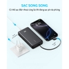 (Có 3C) Pin Dự Phòng ANKER Zolo A110E 20000mAh / A110D 10000mAh Cáp TypeC, Cổng TypeC và USB-A PD 22.5W (Đen)