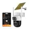 Camera sim 4G dùng năng lượng mặt trời Vstarcam BG622DR độ phân giải 2K có 2 màn hình - kèm tấm pin đơn (4 phân loại)