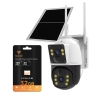 Camera ngoài trời sim 4G Vstarcam BG66DR kèm tấm năng lượng mặt trời - phân giải 2K xem 2 màn hình