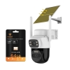 Camera sim 4G dùng năng lượng mặt trời Vstarcam BG622DR độ phân giải 2K có 2 màn hình - kèm tấm pin đơn (4 phân loại)