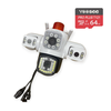 Camera ngoài trời IP wifi Yoosee F50 PTZ 4 mắt 3 màn hình phân giải 1920P x 3240 FullHD+ 2 Râu - led trợ sáng led hồng ngoại (4 phân loại)