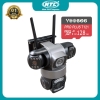 Camera ngoài trời IP wifi PTZ Yoosee W990 4 mắt 3 màn hình phân giải 1920P x 3240 FullHD+ 2 Râu - 26 led trợ sáng 8 led hồng ngoại (đen)