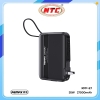 (Có 3C) Pin Sạc Dự Phòng Remax RPP-E7 27000mAh max 35W, Kèm 2 cáp TypeC và Lightning, Chân cắm AC, Có giá đỡ (Đen)