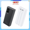 Sạc dự phòng WEKOME WP-94 20000mah TypeC PD 27W, USB QC 3.0 22.5W, kèm 2 dây cáp TypeC 22.5W và Lightning
