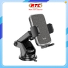 Giá đỡ kẹp điện thoại cho ô tô / xe hơi Hoco CA95 Gắn trên Taplo, Mặt kính (Đen)