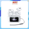 Tai nghe Bluetooth TWS Remax Cozypods W30N V5.4, chống ồn ANC và ENC, pin 5H, Màn hình LCD điều khiển (Trắng)
