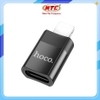 Đầu chuyển đổi TypeC to Lightning Hoco UA17 (Đen - hộp Trắng)