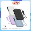 Pin dự phòng không dây PHANTOM P60W 10000mAh Sạc magsafe 15W / TypeC PD 20W / LN out 18W, Có 3C, Kèm Cáp sạc, Kiêm Giá Đỡ Điện Thoại