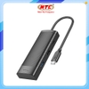Bộ chia cổng 7-IN-1 Hoco HB43 Type-C sang USB3.0 + USB2.0 + USB-C + SD + TF + USB-C PD100W + HDTV (Đen)
