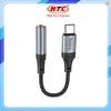 Bộ chuyển đổi âm thanh Hoco LS36 Fresh Digital TypeC sang 3.5 (Xám)