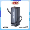 Pin dự phòng Remax FC-22 20000mAh Cell Li-ion 21700m cổng TypeC In/Out 100W, Cáp rút TypeC 70C in 60W / out 100W - sạc được Laptop/Mac (Xám)