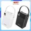 Pin dự phòng Wekome WP-78 80000mAh PD TypeC 20W và QC3.0 22.5W, Màn hình LCD, Đèn pin siêu sáng