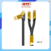 Cáp sạc nhanh đa năng 2in2 Wekome WDC-26 TypeC / USB to TypeC & Lightning PD 65W / 27W, dài 1.2M