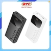 Pin dự phòng Hoco J144A 30.000mAh 2 cổng Output USB-A, TypeC và MicroUSB Input, Màn hình LCD