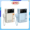 Pin dự phòng Không dây Remax CP-18 10000mAh Wireless 15W, TypeC và iPh PD 30W, USB-A 22.5W, Có phích cắm AC