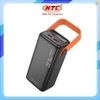 Pin dự phòng Borofone BJ66 40.000mAh 2 cổng USB QC 3.0 22.5W và TypeC PD 20W, Có đèn Led (Đen)