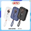 Pin dự phòng mini WEKOME WP-261 10000mAh USB QC 3.0 22.5W, TypeC PD 20W, Kèm 2 cáp sạc, Cell Pin Li-ion 21700