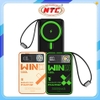 (Có 3C) Pin sạc dự phòng không dây PHANTOM P62W 20000mAh Sạc Magnetic 15W, TypeC / Lightning PD 20W, Tích hợp 2 cáp, Có giá đỡ, Tản nhiệt