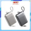 Pin dự phòng REMAX FC-06 20000mAh USB-A / TypeC PD / TypeC cáp Out 22.5W, LN 12W, Thiết kế nhỏ gọn (Xám)