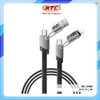 Cáp sạc nhanh đa năng 2in2 Remax RC-C189 TypeC to TypeC 65W / TypeC to LN 27W / USB-A to TypeC 30W, dài 1M (Đen)