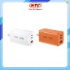 Củ sạc nhanh 3 cổng REMAX CA02 (ACC67W) GaN, TypeC PD / PPS 67W, USB-A QC3.0 22.5W, Chân US