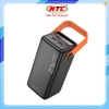 Pin dự phòng Borofone BJ66A 50.000mAh 2 cổng USB QC 3.0 22.5W và TypeC PD 20W, Có đèn Led (Đen)