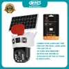 Camera dùng sim 4G kèm tấm pin đơn năng lượng Vstarcam BG71TR (IP-QD3-III-W4G-7W) - 2 màn hình phân giải 2K
