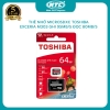 Thẻ nhớ MicroSDXC Toshiba Exceria M303 64GB UHS-I U3 4K V30 A1 - đọc 98MB/s ghi 65MB/s (Đen)