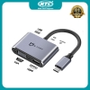 Bộ hub đa năng 5 in 1 M-PARD MD042 từ TypeC sang HDMI + VGA + Audio + PD + USB - phân giải đến 4K