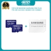Thẻ nhớ MicroSDXC Samsung Pro Plus tốc độ cao ghi 120MB/s đọc 160MB/s U3 A2 V30 dung lượng 256GB / 128GB kèm adapter - không box (XANH)