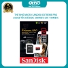 Thẻ nhớ MicroSDXC SanDisk Extreme Pro 256GB V30 U3 4K A2 - tốc độ đọc 200MB/s ghi 140MB/s (Đen đỏ)