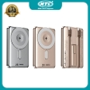 Pin dự phòng không dây Remax CX-2 10.000mAh Kèm 2 cáp Output, Wireless 15W, TypeC PD 20W, Kiêm giá đỡ điện thoại (2 màu)