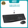 Bộ phím và chuột wireless HP CS10 bấm cực êm - thích hợp văn phòng và chơi game (Đen)