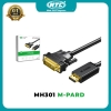 Cáp chuyển đổi tín hiệu M-PARD MH301 từ DisplayPort sang DVI 24+1 dài 1.8m - độ phân giải 1920x1080@60Hz