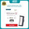USB OTG 32GB Sandisk Ultra Dual TypeC 3.1 tốc độ 150MB/s SDDDC2 (Bạc)