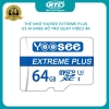 Thẻ nhớ MicroSDHC Yoosee Extreme Plus 64GB UHS-I U3 4K R90MB/s W40MB/s (Trắng xanh)