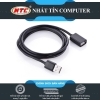Cáp USB nối dài 2.0 Kingmaster KM046 - dài 1.5m (Đen)