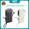 Pin dự phòng sạc nhanh iphone 15 Remax RPP-105 10000mAh kiêm sạc tường, chân cắm nguồn 220V, tích hợp 2 cáp, cáp typec in out (2 màu)