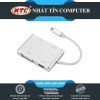 Cáp 4 in 1 chuyển đổi typeC sang HDMI/ VGA/ DVI/ USB - hỗ trợ FullHD (nhiều màu)