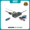 Hub chuyển đa năng 10 in 1 M-PARD MD090 từ TypeC sang HDMI + LAN + USB 3.0 + USB 2.0 + TF/SD + PD