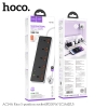 Ổ cắm điện thông minh Hoco AC14 / AC14A TypeC PD 30W, USB-A QC3.0 18W, 5 Socket, công suất 2500W (màu Random)
