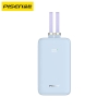 Pin dự phòng Pisen Quick TP-D166 20000mAh TypeC PD & USB-A QC 3.0 22.5W, Kèm 2 Cáp sạc ra, Có 3C