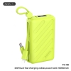 Sạc dự phòng Remax FC-08 10000mAh Lõi Li-ion 21700, TypeC PD 20W, Kèm 2 Cáp sạc nhanh