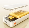 Pin dự phòng REMAX RPP-E6 20000mAh Sạc nhanh 20W và 22.5W, Kèm 2 cáp sạc, Chân cắm AC chuẩn US + EU + UK (Trắng)