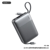 Pin dự phòng REMAX FC-06 20000mAh USB-A / TypeC PD / TypeC cáp Out 22.5W, LN 12W, Thiết kế nhỏ gọn (Xám)